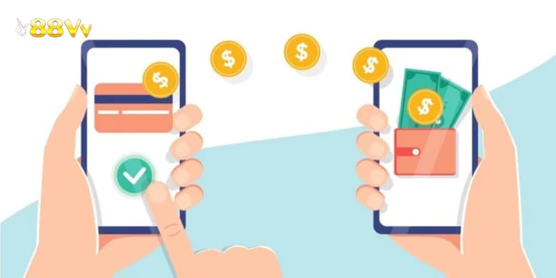 Phương pháp nạp tiền 88VV bằng chuyển khoản